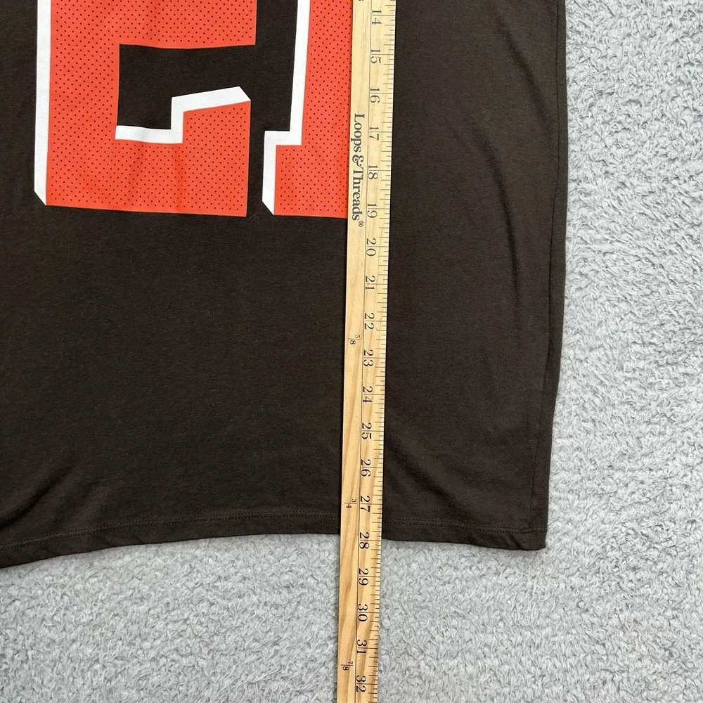 Cleveland‎ Browns Denzel Ward Nike Tee Mens S Dri-Fit T-Shirt Athletic Cut #21